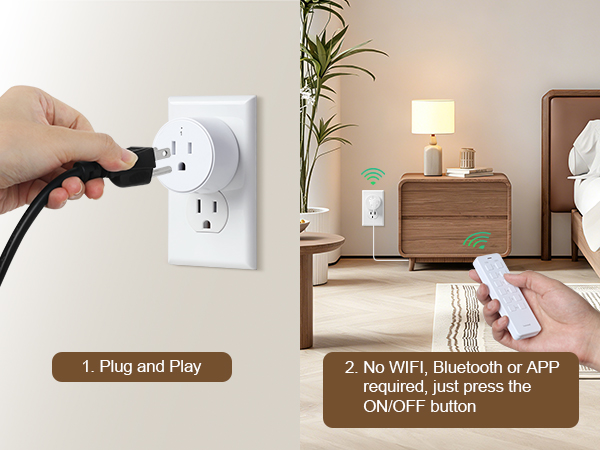 outlet remote control wireless
