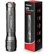 WdtPro High-Powered LED Flashlight S3000, Super Bright Flashlights - High Lumen, IP67 Water Resis...