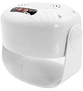 Nail Dryer for Regular Polish, Rotating Nail Dryer Fan, Regular Polish Nail Dryer with Hot and Co...