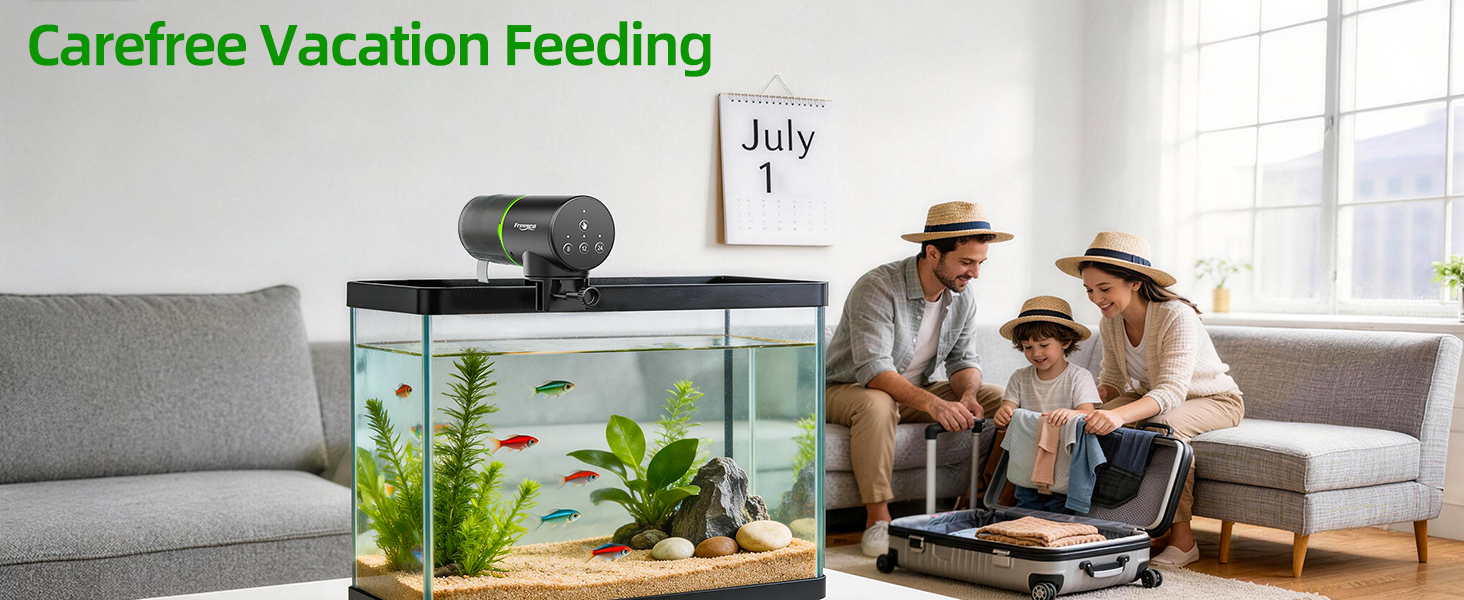 fish feeder vacation