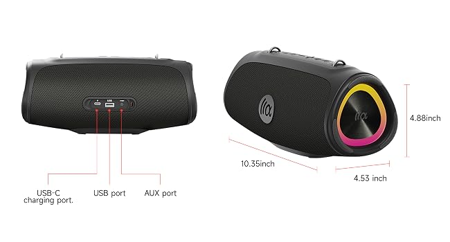 size for 60w speaker