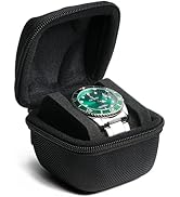 RIGICASE Hard single men's watch travel case single watch travel case, sports watch organizer box...