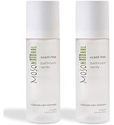 Moso Natural Scent-Free Bathroom Spray (2 Pack) A Discreet Odor Eliminator and Toilet Spray. Unsc...