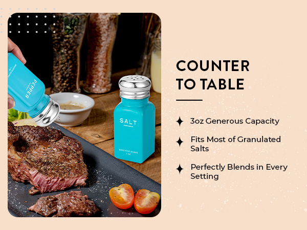 Counter to Table (Teal)