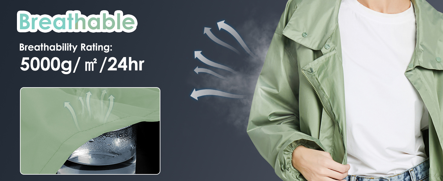 womens rain coat long 2xl lightweight foldable raincoat women’s long rain coat waterproof plus size