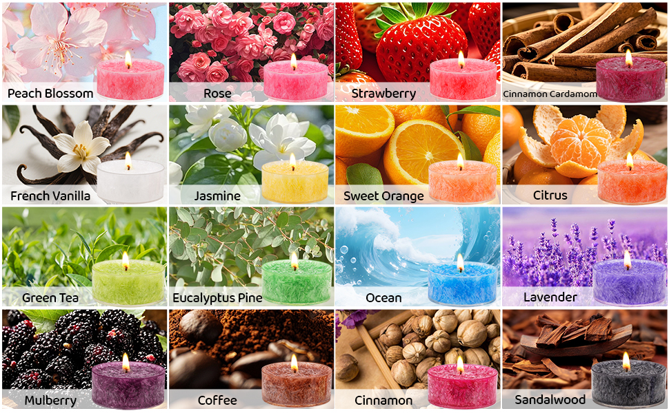 16 scents