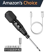 AMIR Electric Screwdriver Cordless, Rechargeable Power Screwdrivers Set, Portable Automatic Home ...