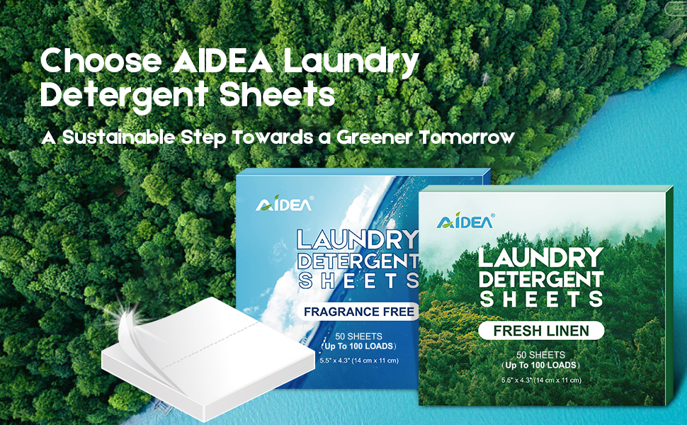 AIDEA Laundry Detergent Sheets