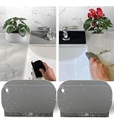 Sink Countertop Silicone Squeegee Brush, Aha Homeware Small Squeegee Brush Cleans Wet and Dry Spi...