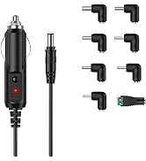 DC 12V 2A Car Charger Universal Power Cord Cigarette Lighter for Portable RCA DVD Player, Sylvani...