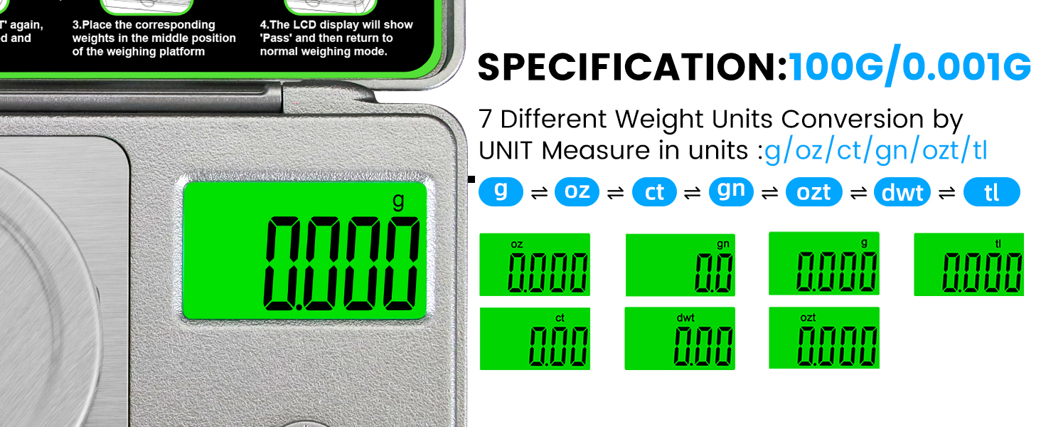 6 weight unit conversions