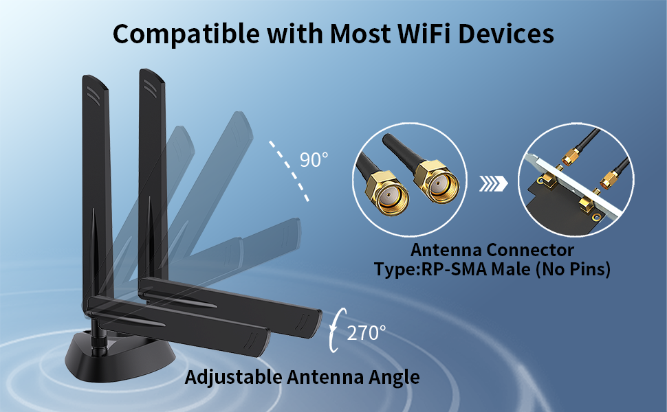 Compatible with most wifi device