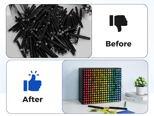 marker storage rack