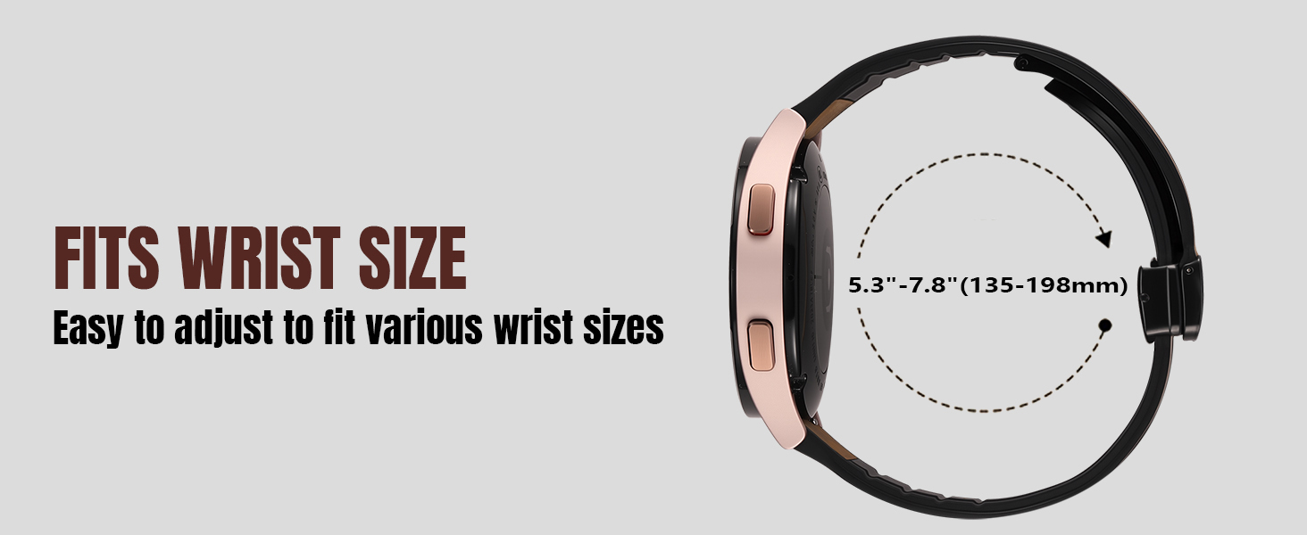 samsung galaxy watch 7 6 5 4 3 FE Classic Band Magnetic lether bands