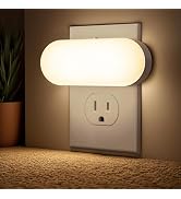 Briignite Led Night Light, Plug in Night Light with Dusk to Dawn Sensor, Night Lights Plug into W...