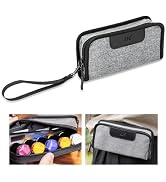 JJC Film Pouch Case for 120 Film, Polyester Carrying Pouch for 5 Rolls of 120-Medium Format Film ...