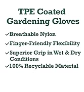 TPE Coated Gardening Gloves