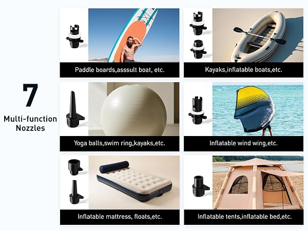 Battery pump for Inflatables