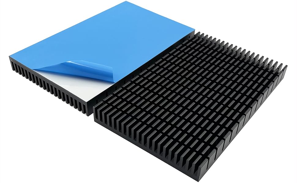 150mm heatsink pre-thermal pad