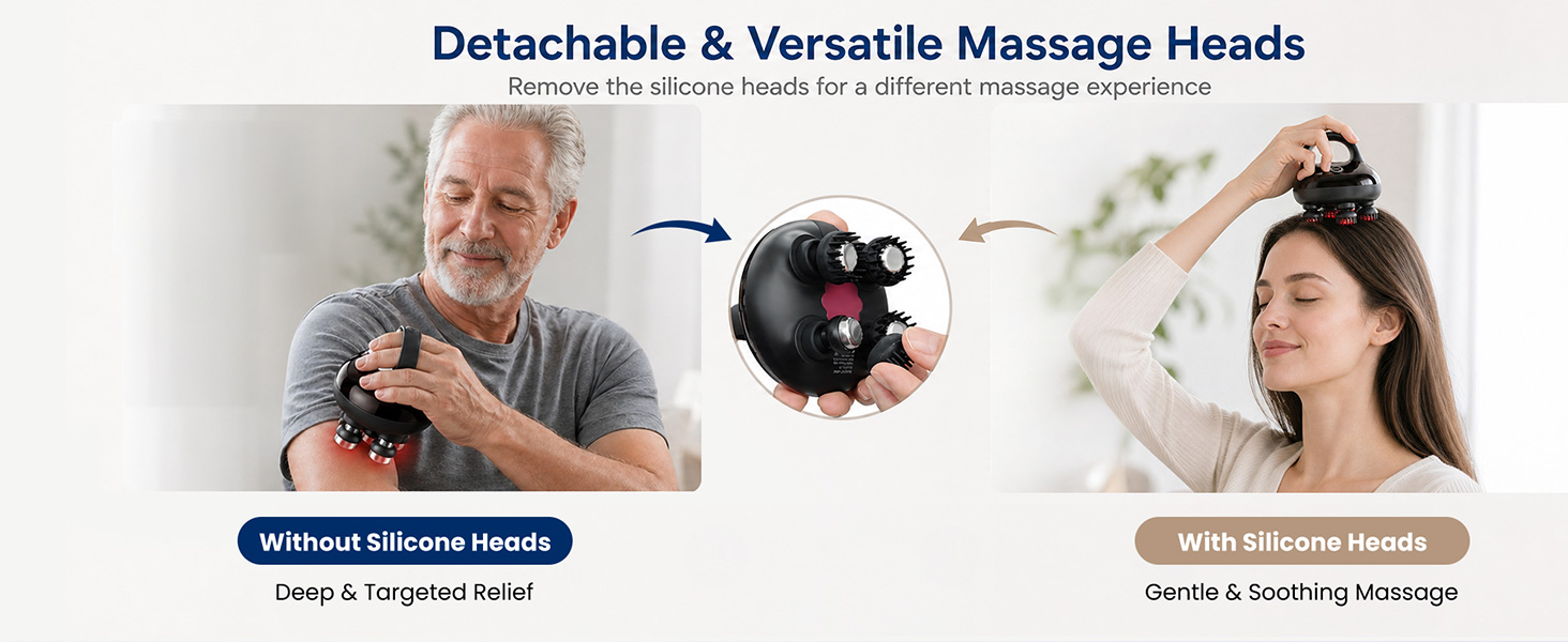 Heated Scalp Massager