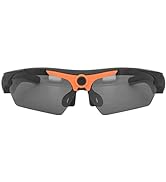 Camera Video Sunglasses, HD1080P Camera Glasses Built in HD1080P Camera, Hands Free Video Sunglas...