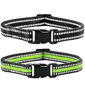 Training Collar Replacement Straps Adjustable Nylon Bands for E-Collars & Shock Collars, 2-Pack (...