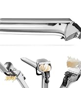 Dreamfarm Garject 2-In-1 Garlic Peeler, Garlic Press & Mincer with Garlic Peel Ejector,