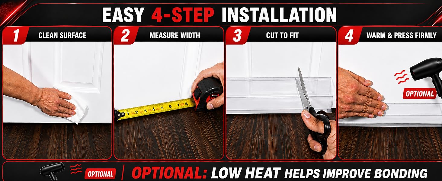 Easy 4 Steps Installation