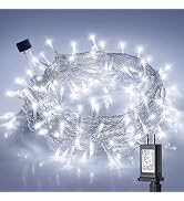 Hopolon 100LED White Christmas String Lights, 33ft Extendable Christmas Lights Outdoor Waterproof...