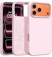 BENTOBEN Magnetic for iPhone 17 Pro Max Case 6.9", Compatible with Magsafe, Silky Liquid Silicone...