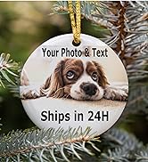 photo ornament ceramic personalized photo ornaments