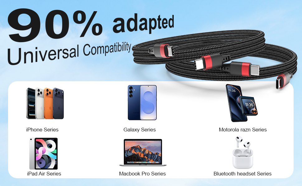 compate most usb-c to usb-c devices