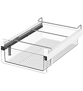 vacane Large Fridge Under Shelf Drawer, Pull Out Refrigerator Drawer Organizer Fridge Organizer B...