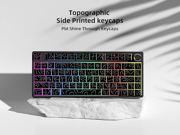 side printed keycaps