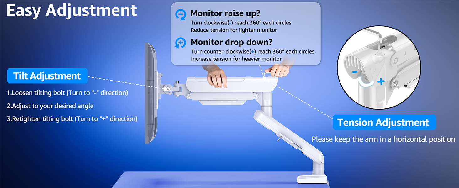 single monitor arm