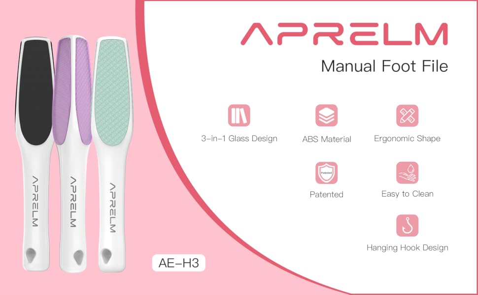 3-Sided Glass Foot Callus Remover