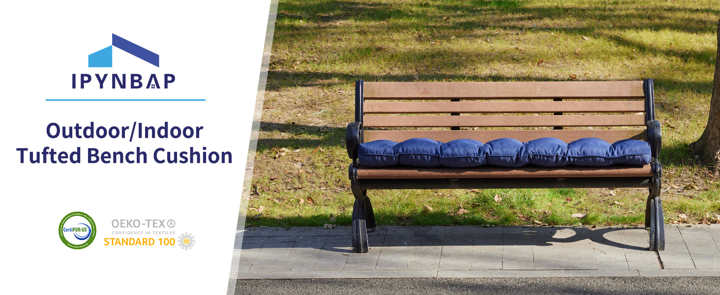 outdoor bench cushion