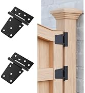 TRIPLE DEER 3.5 Inch Heavy Duty Gate Hinges, Extra Thick Gate Hinges for Wood Fence Barn Door She...