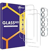 avakot-3 Pack Screen Protector for iPhone 11 6.1 Inch with 3 Pack Camera Lens Protector, 9H Hardn...