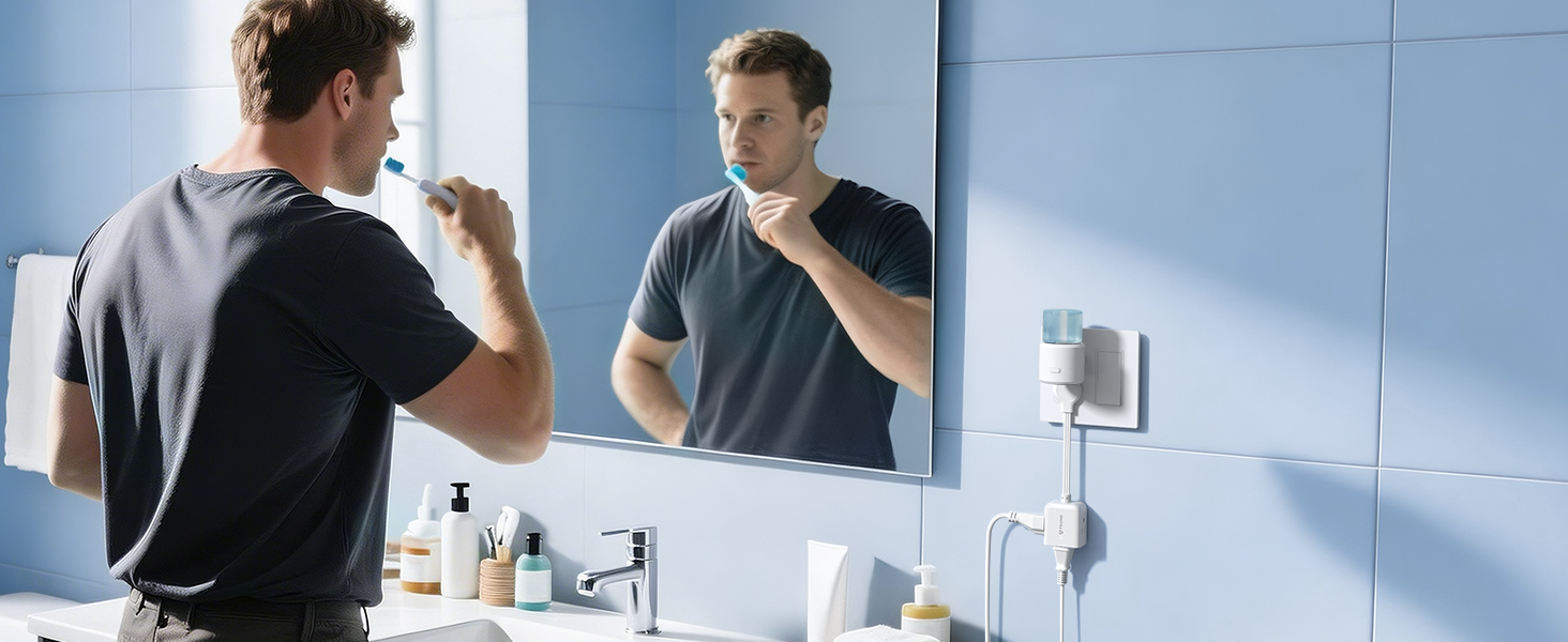 wall outlet extender for bathroom