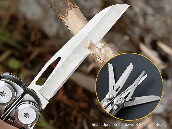 Snap-Open Knife