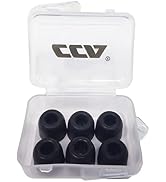 CCA Memory Foam Earbud Tips Soft&Bouncy Premium Replacement EarphoneTips(3 Pairs)
