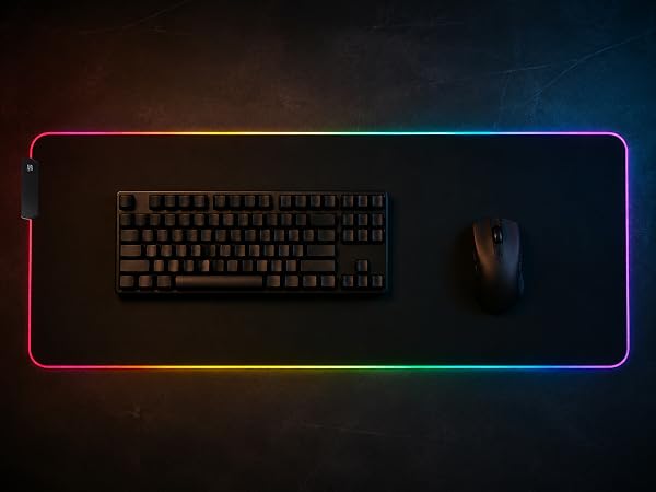 rgb gaming scene