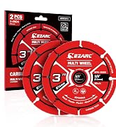 EZARC 3 Inch Cut Off Wheels, Carbide Cutting Disc, Angle Grinder Cutting Wheel for Wood, Wood wit...