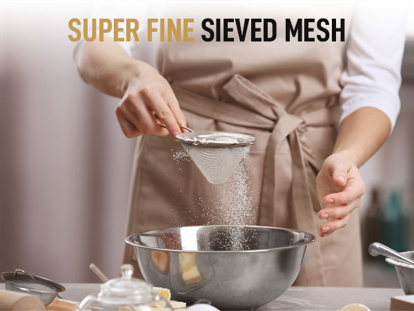 Super Fine Sieved Mesh