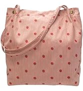 PAZIMIIK Corduroy Tote Bags for Women Travel Reusable Grocery Shopping Shoulder Go-to Everyday Ba...
