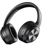 Hybrid Active Noise Cancelling Headphones, Bluetooth Headphones with Hi-Res Audio, 70H Playtime O...
