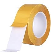 Kwtpsg Double Sided Woodworking Tape - 2 Inch x 88 FT Heavy Duty Adhesive Tape for Carpentry, Cab...