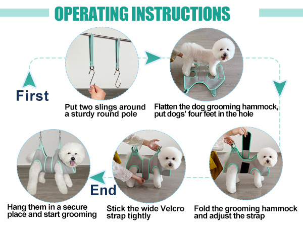 dog grooming hammock dog grooming harness dog nail trimming hammock dog sling for nail clipping