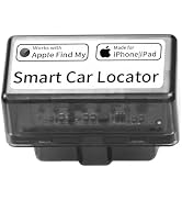 OBD 2 Real Time Tracker Vehicle Tracking Device Car OBD Locator Works with Apple Find My APP Quic...